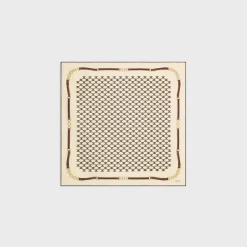 heritage bandana in silk twill