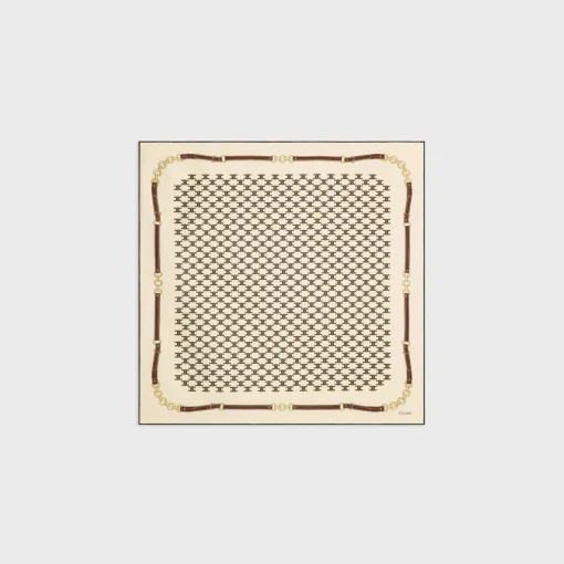 heritage bandana in silk twill