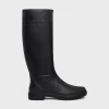 HIGH CELINE RAIN BOOTS in Natural Rubber