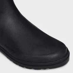HIGH CELINE RAIN BOOTS in Natural Rubber