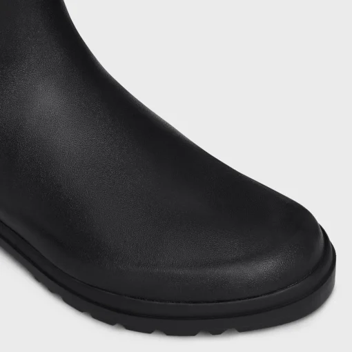 HIGH CELINE RAIN BOOTS in Natural Rubber