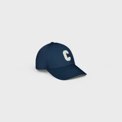 INITIAL BASEBALL CAP IN COTTON