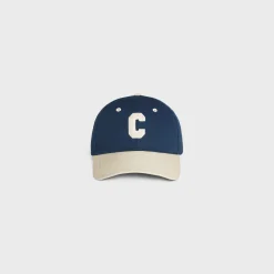 initial baseball cap in cotton
