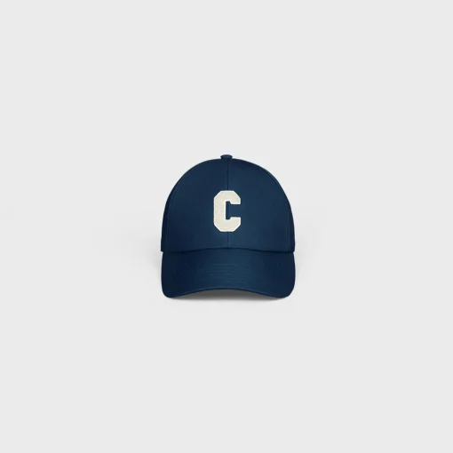 INITIAL BASEBALL CAP IN COTTON