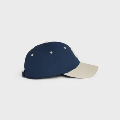 initial baseball cap in cotton