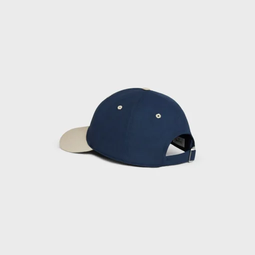 initial baseball cap in cotton
