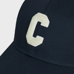 initial baseball cap in cotton