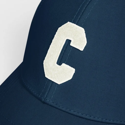 INITIAL BASEBALL CAP IN COTTON