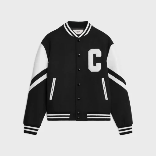 jackson teddy jacket in textured wool