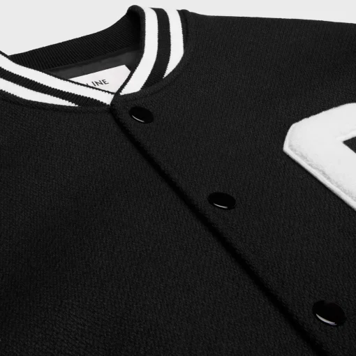 jackson teddy jacket in textured wool