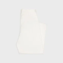Jane flared jeans in optic white wash denim