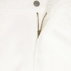 Jane flared jeans in optic white wash denim