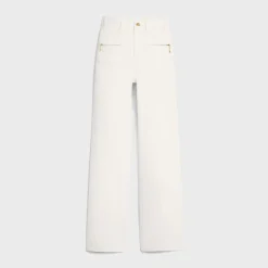 Jane jeans in optic white wash denim