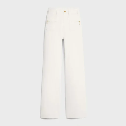 Jane jeans in optic white wash denim