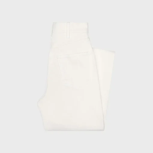 Jane jeans in optic white wash denim