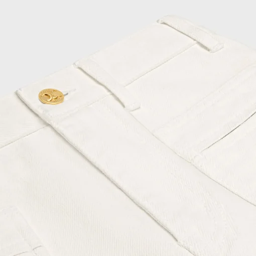 Jane jeans in optic white wash denim