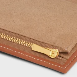 JEWELRY POUCH IN TRIOMPHE CANVAS AND CALFSKIN