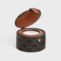 JEWELS Case in Triomphe Canvas and Calfskin