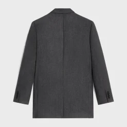 jude jacket in wool and cashmere flannel