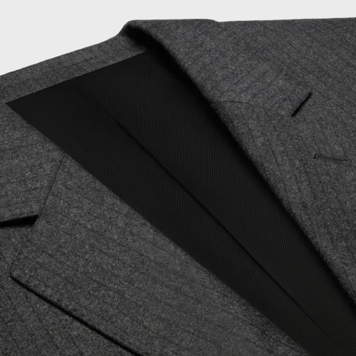 jude jacket in wool and cashmere flannel