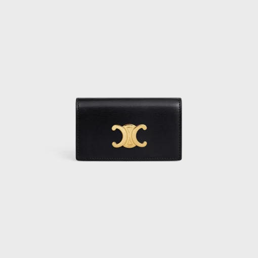KEY CASE TRIOMPHE in Shiny calfskin