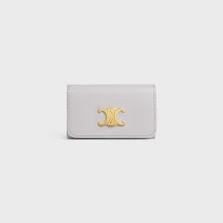 KEY CASE TRIOMPHE in Shiny calfskin