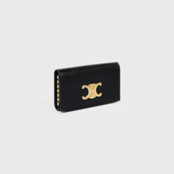 KEY CASE TRIOMPHE in Shiny calfskin