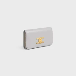 KEY CASE TRIOMPHE in Shiny calfskin