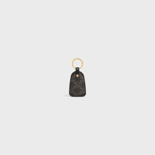 Key holder in Triomphe canvas and calfskin