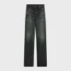 kitty jeans in black ice rinse wash denim