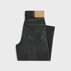 kitty jeans in black ice rinse wash denim