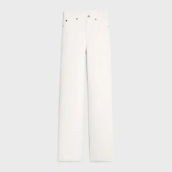 kitty jeans in optic white wash denim