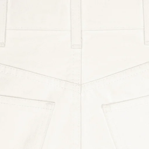 kitty jeans in optic white wash denim