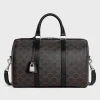 LARGE BOSTON in Triomphe Canvas & calfskin
