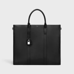 Large cabas in Supple calfskin