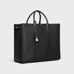 Large cabas in Supple calfskin