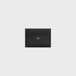 LARGE CARD HOLDER in Grained Calfskin
