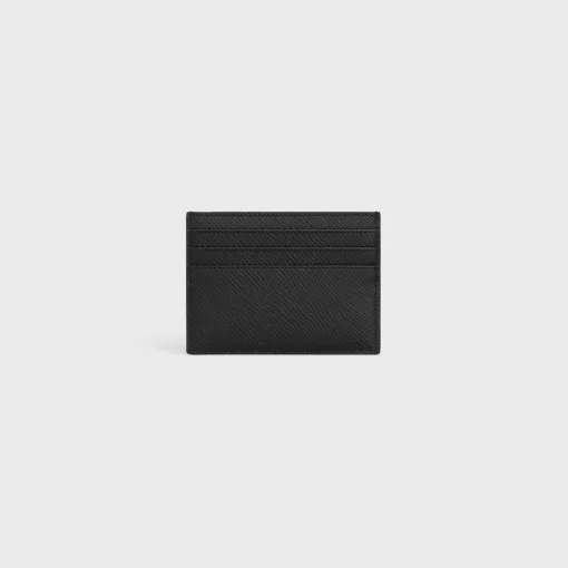 LARGE CARD HOLDER in Grained Calfskin