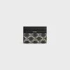 LARGE CARD HOLDER in Triomphe canvas two-tone and calfskin