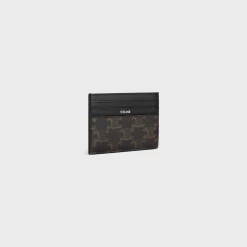 LARGE CARD HOLDER in TRIOMPHE CANVAS AND CALFSKIN