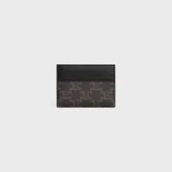 LARGE CARD HOLDER in TRIOMPHE CANVAS AND CALFSKIN