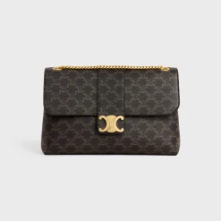 LARGE CELINE VICTOIRE BAG in Triomphe Canvas