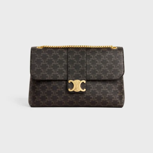 LARGE CELINE VICTOIRE BAG in Triomphe Canvas