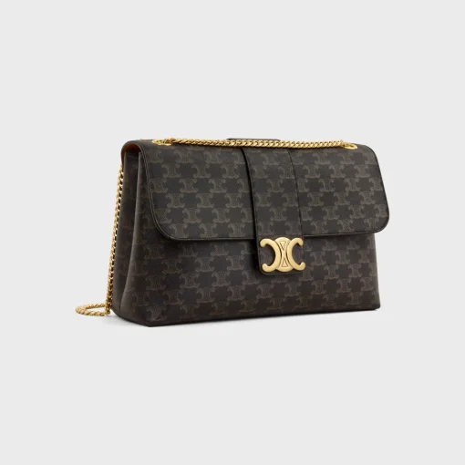 LARGE CELINE VICTOIRE BAG in Triomphe Canvas
