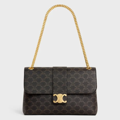 LARGE CELINE VICTOIRE BAG in Triomphe Canvas