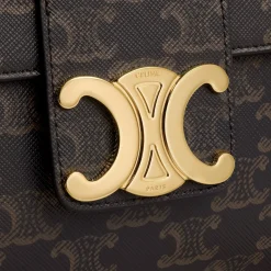 LARGE CELINE VICTOIRE BAG in Triomphe Canvas