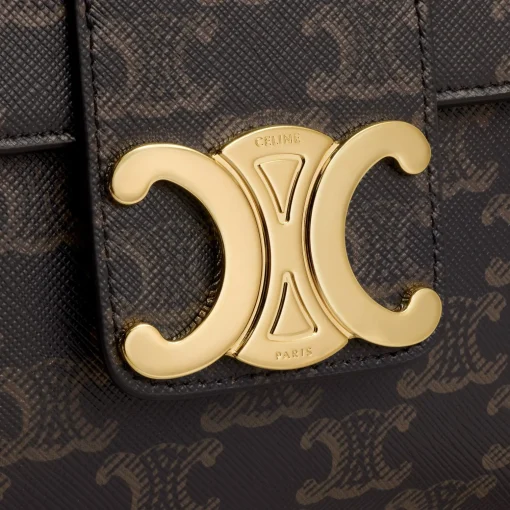 LARGE CELINE VICTOIRE BAG in Triomphe Canvas
