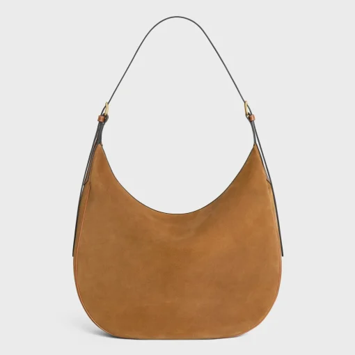 LARGE HELOÏSE CUIR TRIOMPHE BAG in SUEDE CALFSKIN
