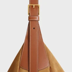 LARGE HELOÏSE CUIR TRIOMPHE BAG in SUEDE CALFSKIN