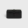 large jewels case in crocodile
